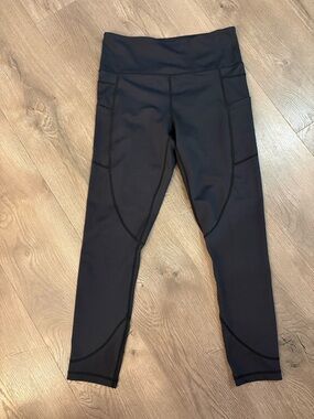 ZYIA Active Pocket Light n Tight Hi-rise 7/8 Black Leggings